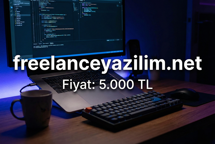 freelanceyazilim.net Domaini Satılık