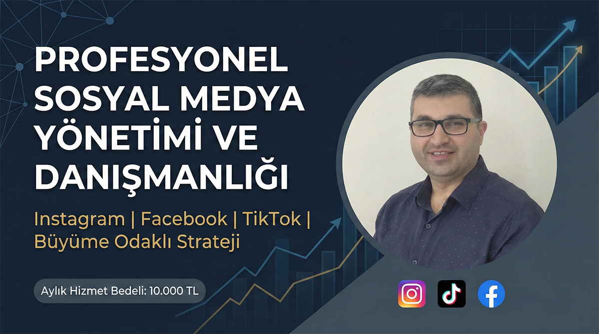 360° Sosyal Medya Yönetimi: Instagram, Facebook ve TikTok İçin Büyüme Odaklı İçerik ve Yönetim Paketi