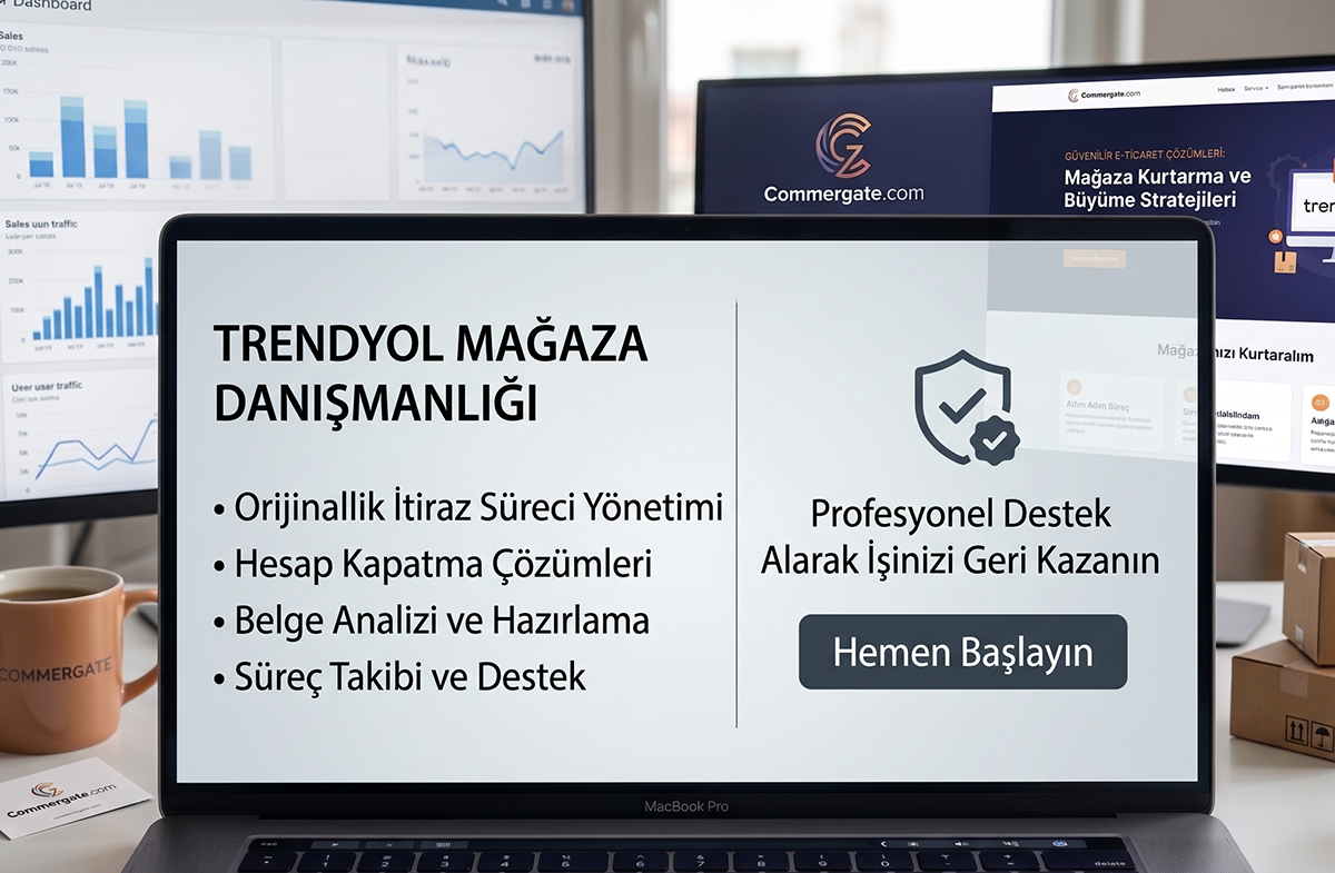 Trendyol Mağaza Açılışında İtiraz Danışmanlığı
